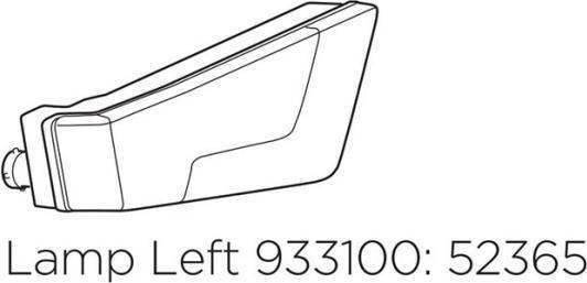 Image du produit Thule Lampe gauche EF 931