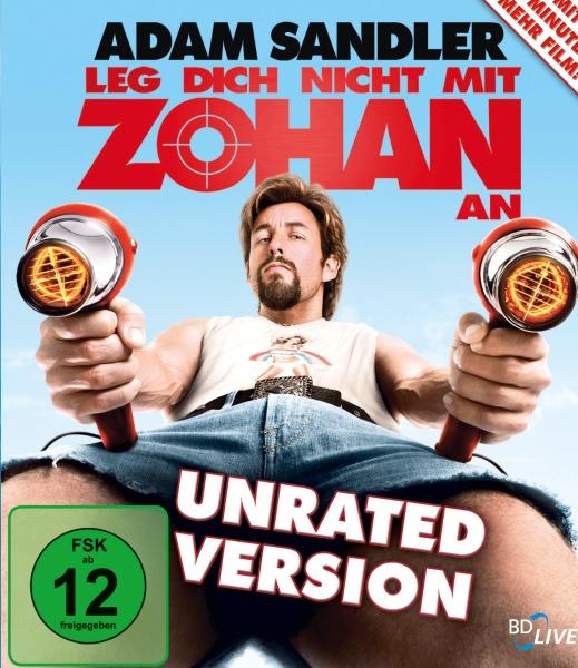 Image du produit Ne jouez pas avec le Zohan. (Blu-ray, 2008, Espagnol, Anglais, Allemand, Portugais)