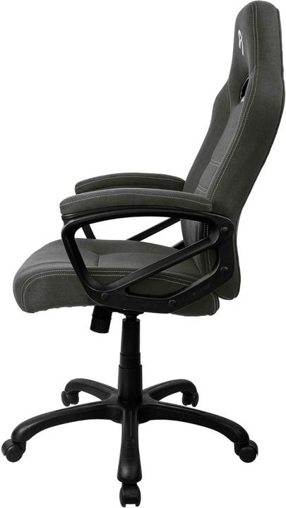 Immagine prodotto Arozzi Sedia da gioco Enzo Nero/Grigio - Tessuto intrecciato Logo Grigio