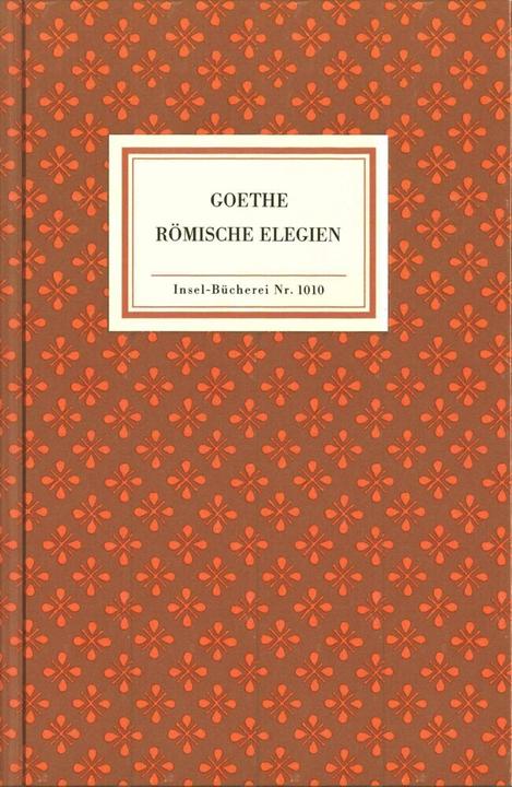Image du produit Römische Elegien (Allemand, Johann Wolfgang Goethe Goethe, 1980)
