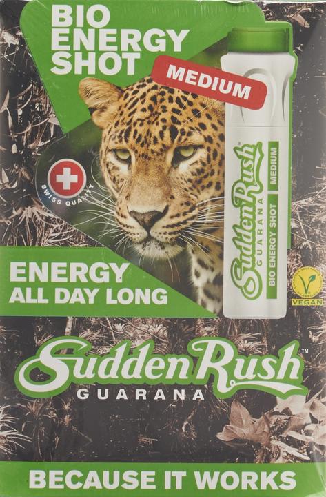 Actual product image Sudden Rush Guarana Organic (Passion fruit, 24 x)