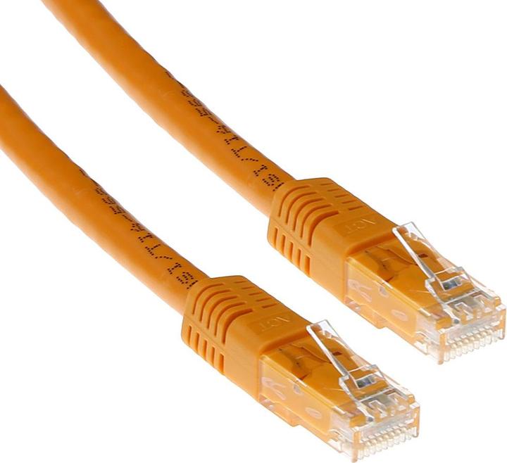 Immagine prodotto CAT6A UTP 5m Cavo di rete arancione Cat6a U/UTP (UTP) (U/UTP, CAT6a, 5 m)