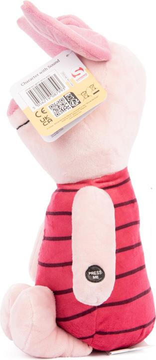 Actual product image Sambro Disney - Plush w. Sound - Piglet (I-WTP-9274-3-FO) (28 cm)