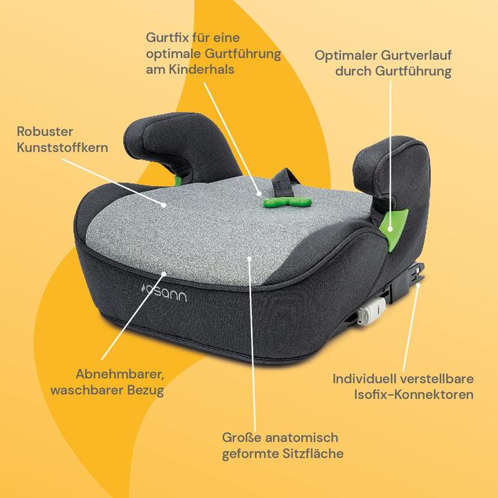 Produktbild Osann Lux Isofix (Kindersitzerhöhung, ECE R129/i-Size Norm)