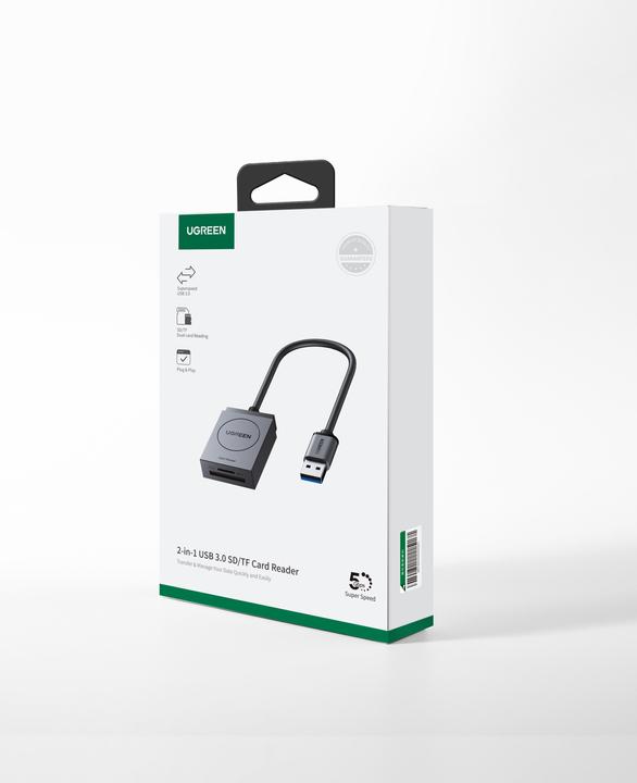 Produktbild Ugreen 2 in 1 Kartenleser (USB 3.0)
