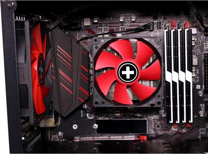Actual product image Xilence Intel, 600-2200 ± 10% RPM, 65.4 CFM, 14 - A (55 mm)