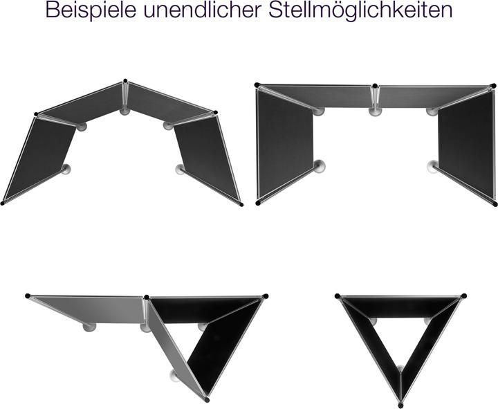 Actual product image Magnetoplan Stationary presentation wall (390.5 x 180 cm)