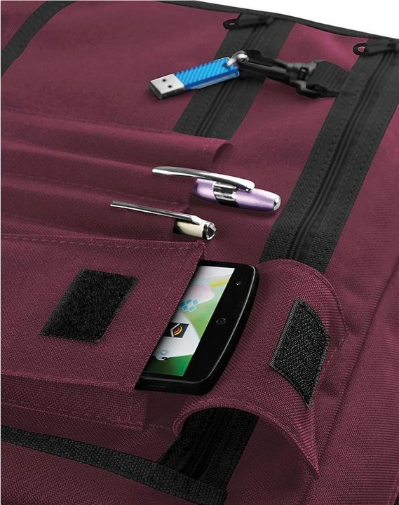 Actual product image Bagbase Contrast Detail Messenger Bag (11 l)