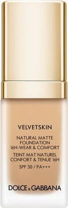 Dolce & Gabbana Velvetskin Matte Liquid Foundation 390 mit Spf 30, 30 ml