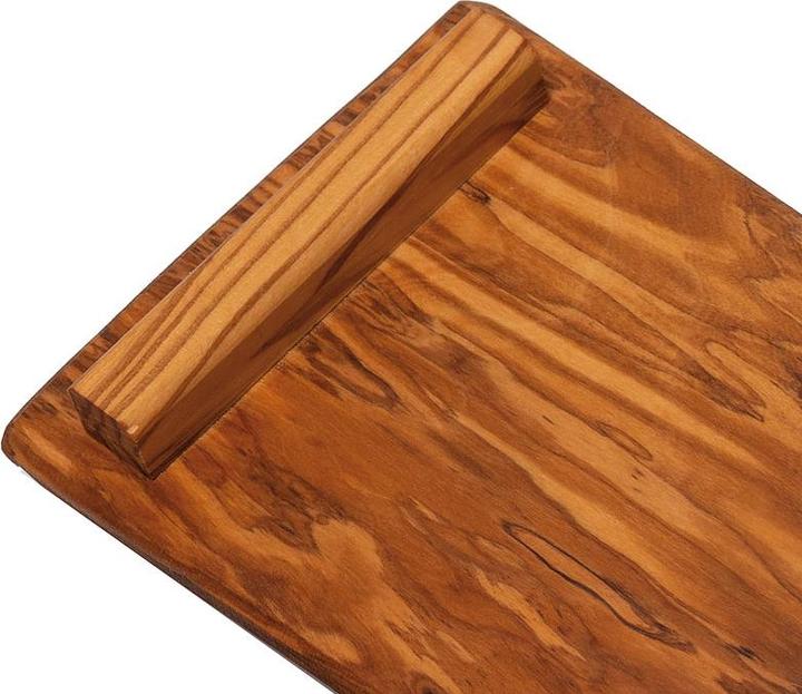 Actual product image Natura Punto Sushi board, serving plate with feet, 13 x 28 x 1.5 cm, olive wood