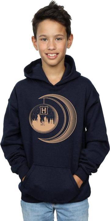 Immagine prodotto Hogwarts Moon Felpa con Cappuccio Ragazzi (140, 146)