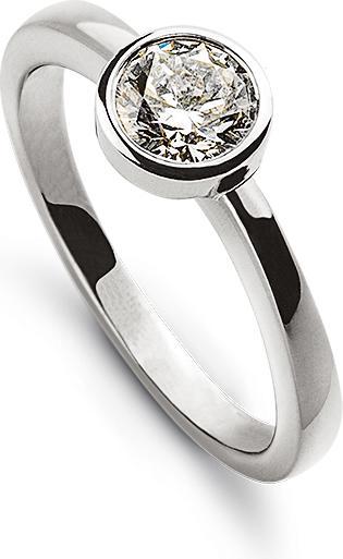 Actual product image Muau Ring frame setting (52, 950 Platinum)