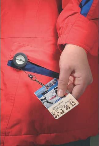 Actual product image Durable ID card holder