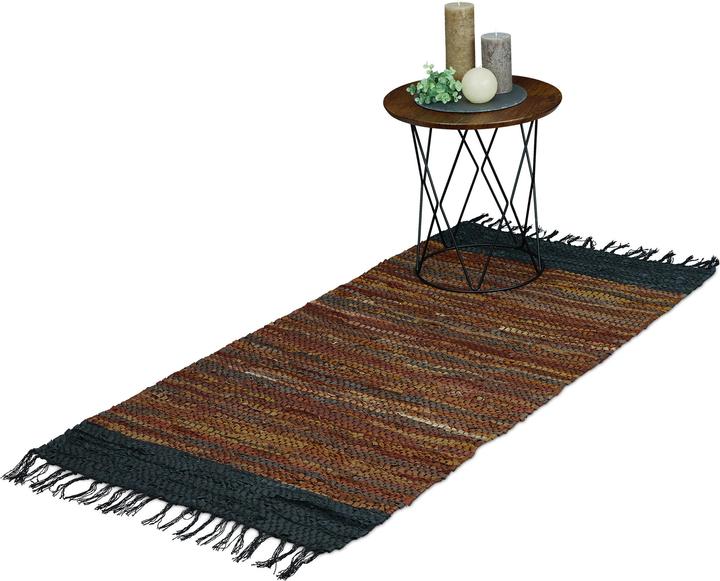 Produktbild Relaxdays Flickenteppich (70 x 140 x 0.5 cm)