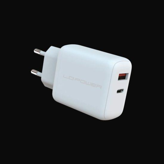 Image du produit LC-Power Chargeur USB 45W LC-GAN-45 1xUSB-C 1xUSB-A (45 W)
