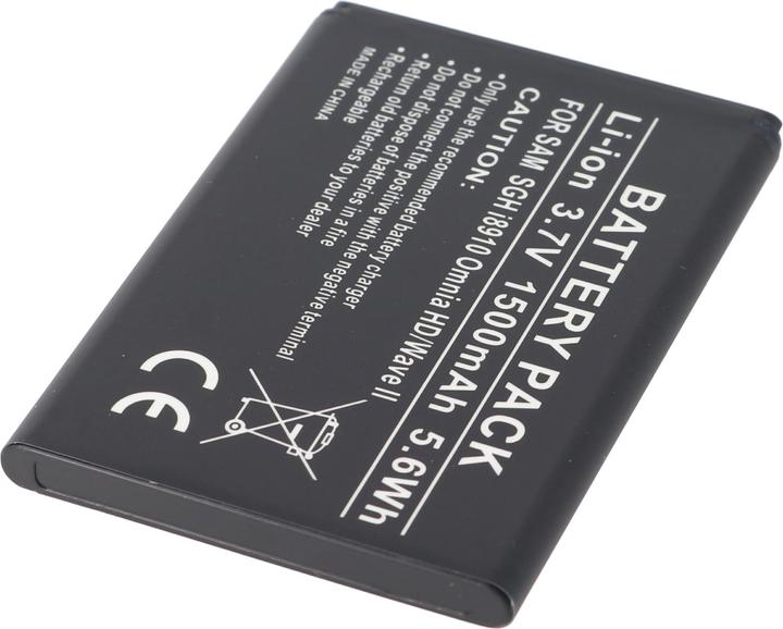 Produktbild Samsung Akku SGH-i8910, EB504465VUCSTD, GT-I6410HKAVD2