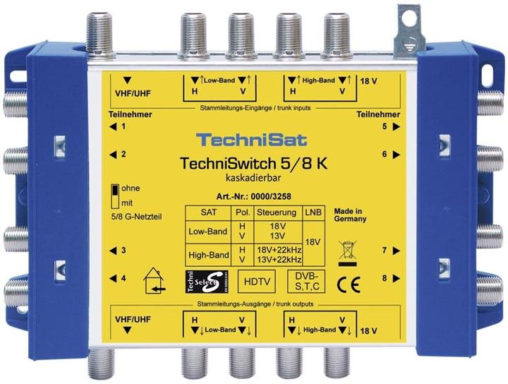 Actual product image TechniSat TechniSwitch 5/8K (Multi switch)