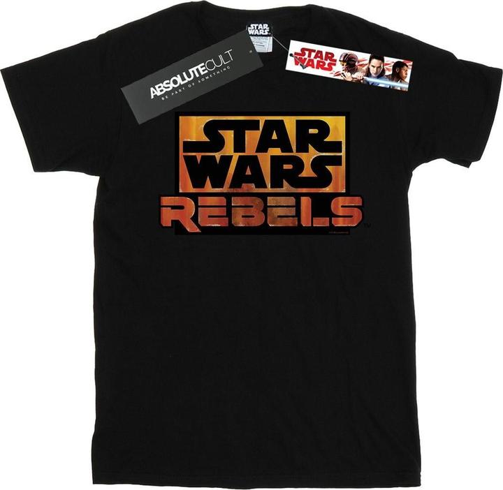 Actual product image Star Wars Mens Rebels Logo T-Shirt (XXL)