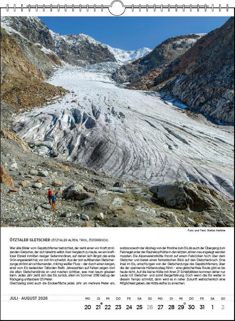 Immagine prodotto Blodigs Alpenkalender 2026 (24 x 32 cm, Copertina rigida, Tedesco)