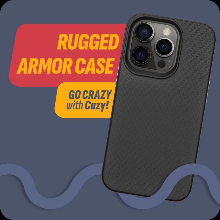 Produktbild Cazy Robuste Strukturhülle Rutschfeste Textur (Apple iPhone 16 Pro)