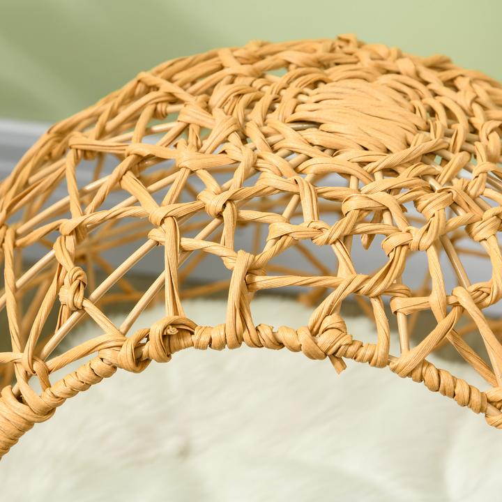 Actual product image PawHut Cat house with metal frame (Cat)