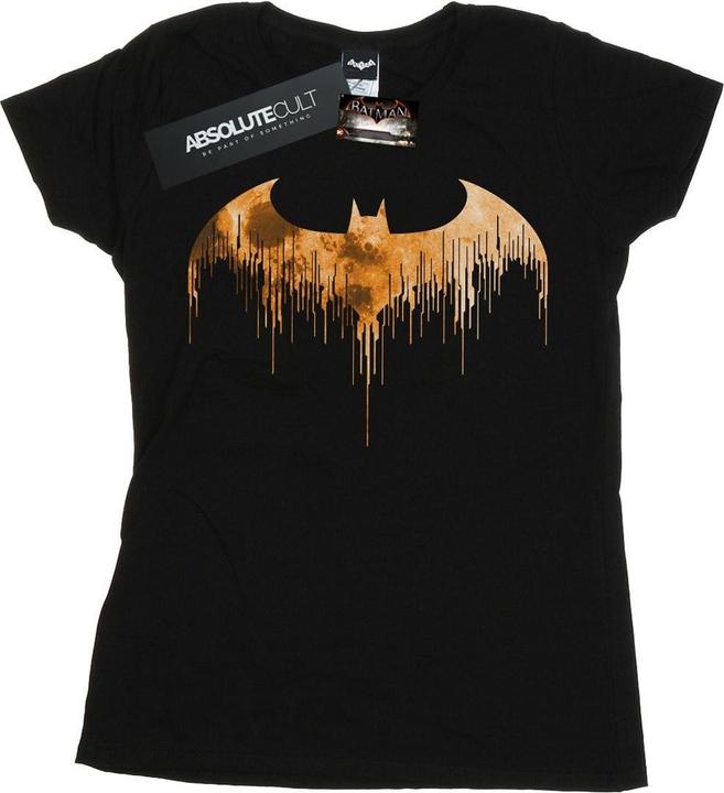 Batman Arkham Knight Halloween Mond Logo Füllung Baumwolle TShirt