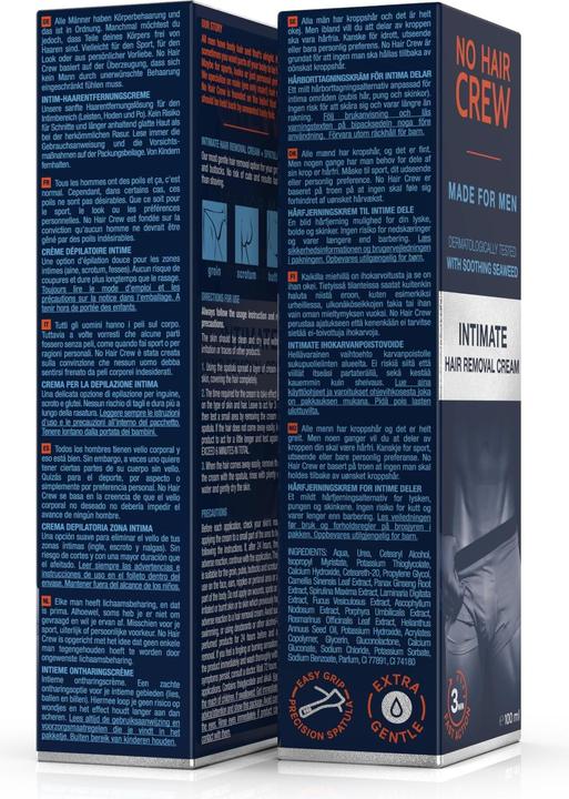 Actual product image No Hair Crew Intimate (100 ml, 1 x, 135 g)
