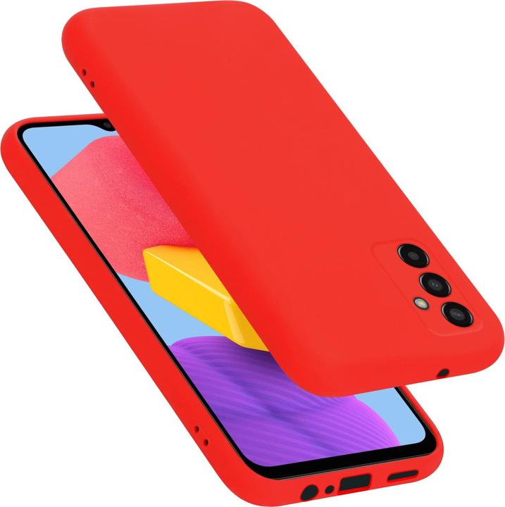 Actual product image Cadorabo TPU Liquid Silicone Case Cover for Samsung Galaxy M13 4G (Samsung Galaxy M13)