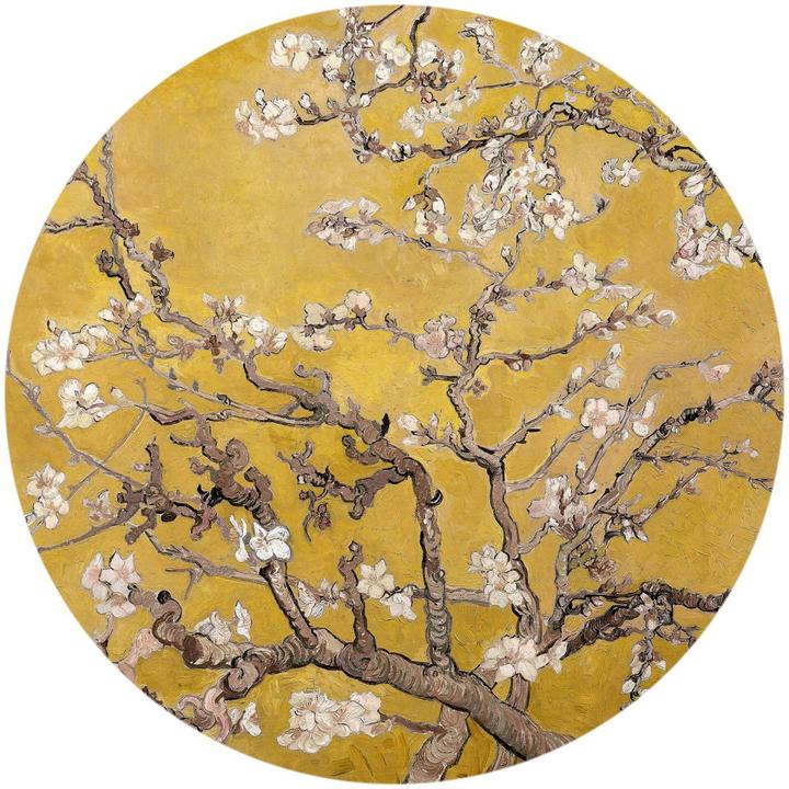 Produktbild Trenddeko van Gogh - Mandelblüte ocker (Ø 188 cm)