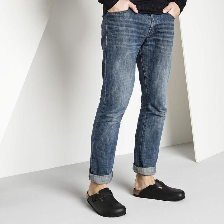 Produktbild Birkenstock Boston Naturleder Schmal (40)