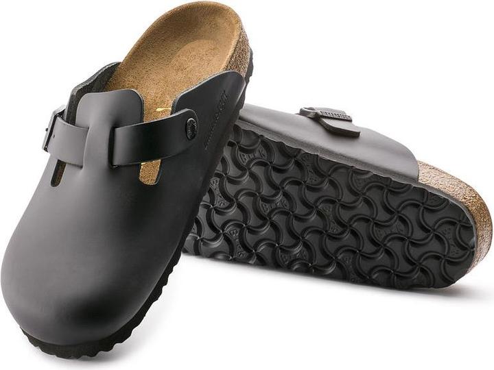 Actual product image Birkenstock Boston Natural Leather Normal (46)