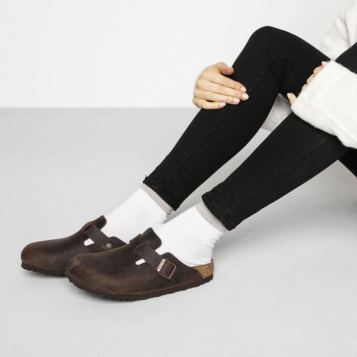 Image du produit Birkenstock Nubuck de Boston huilé en cuir Étroit (43)