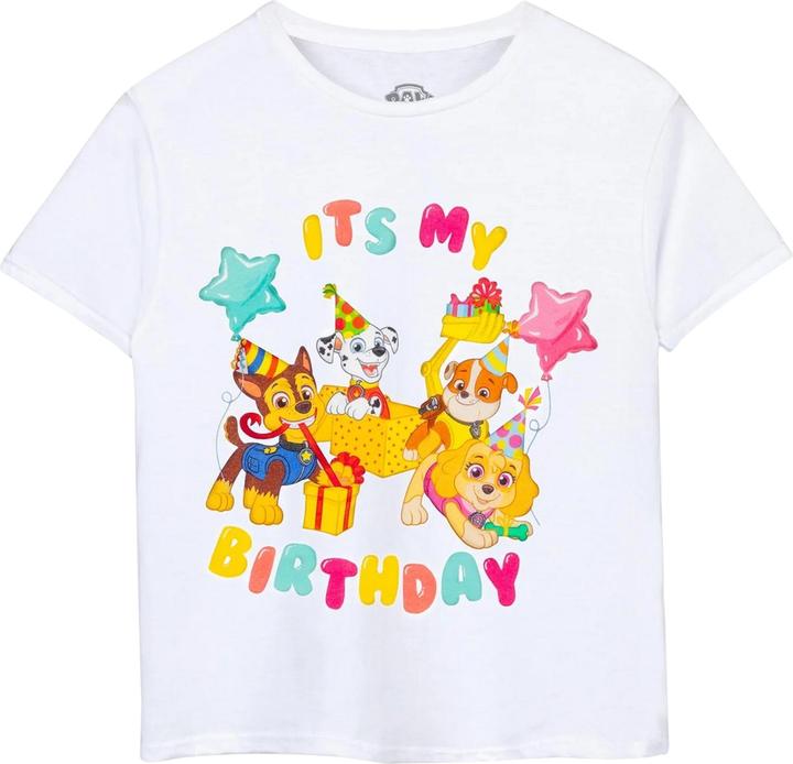 Paw Patrol It's My Birthday TShirt kurzärmlig