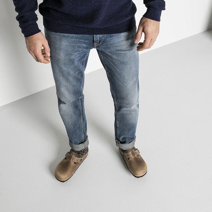 Produktbild Birkenstock Boston Nubukleder geölt Schmal (40)