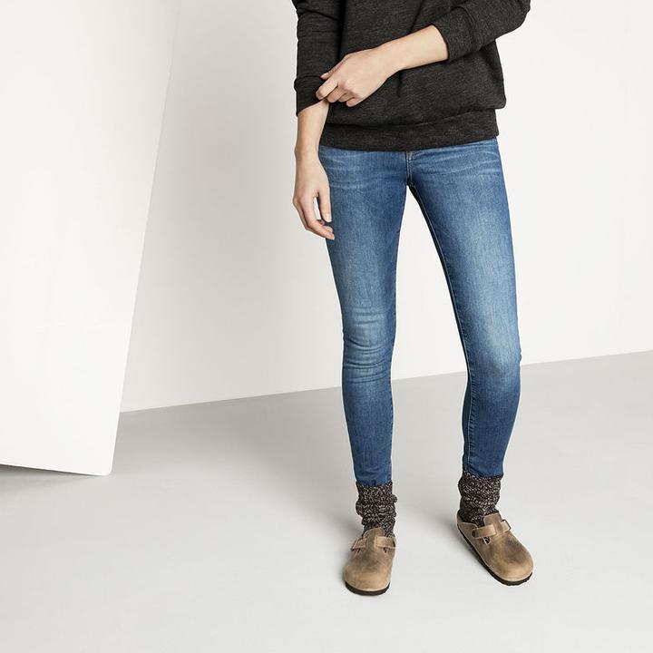 Produktbild Birkenstock Boston Nubukleder geölt Schmal (40)