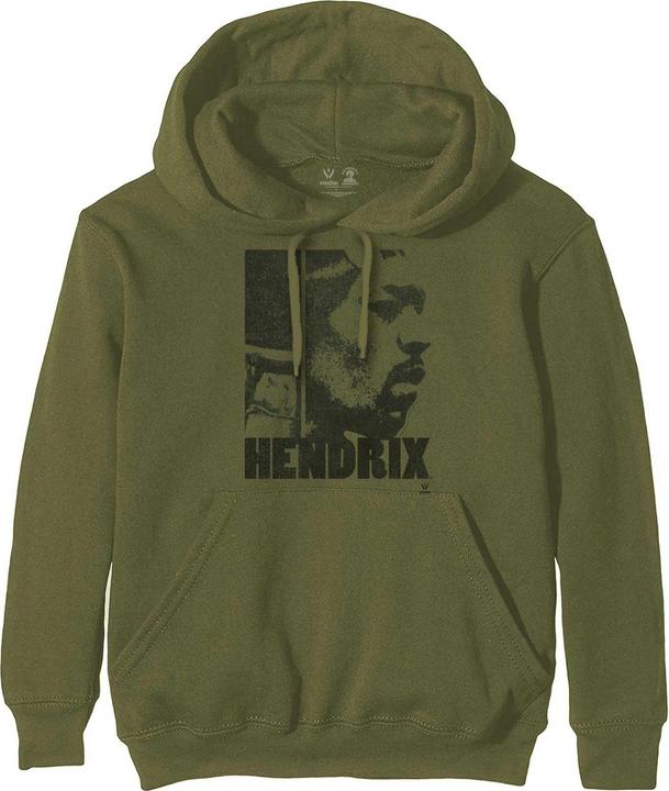 Actual product image Jimi Hendrix Unisex Adult Let Me Live Hoodie (XS)