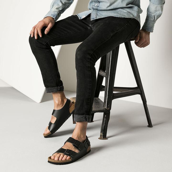 Produktbild Birkenstock Milano Naturleder Schmal (41)