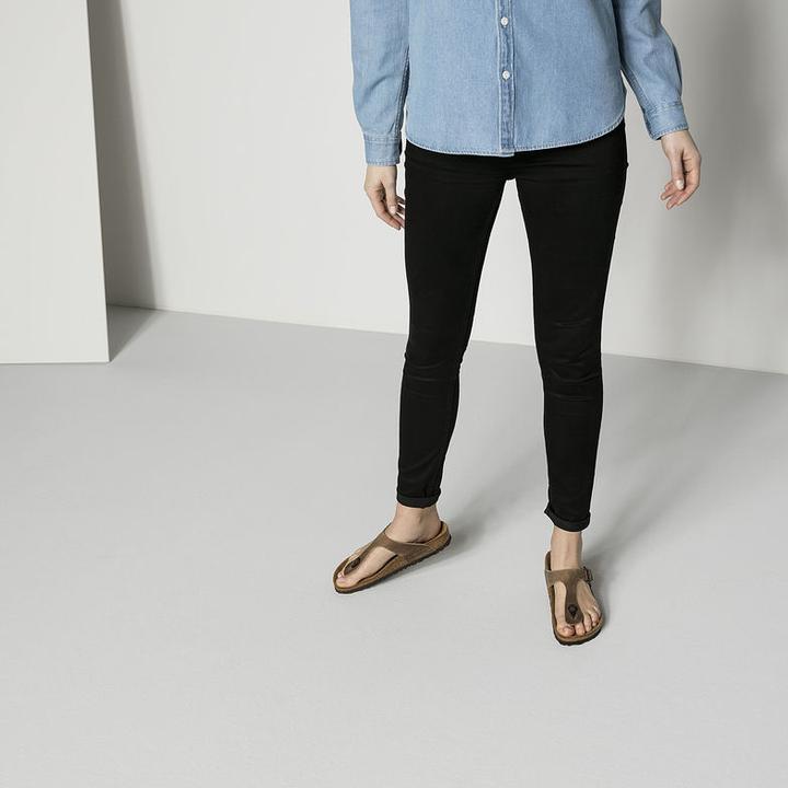 Actual product image Birkenstock Gizeh Nubuck Leather Normal (39)