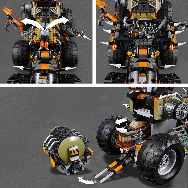 Produktbild LEGO Drachen-Fänger (70654, LEGO Ninjago)
