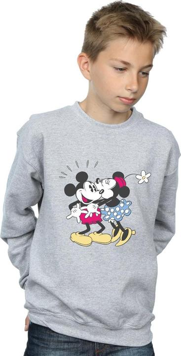 Actual product image Disney Boys Mickey And Minnie Mouse Kiss Sweatshirt (140, 146)