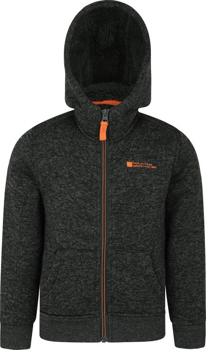 Immagine prodotto Mountain Warehouse Felpa con cappuccio Nevis foderata in pelliccia sintetica per bambini/ragazzi (104)