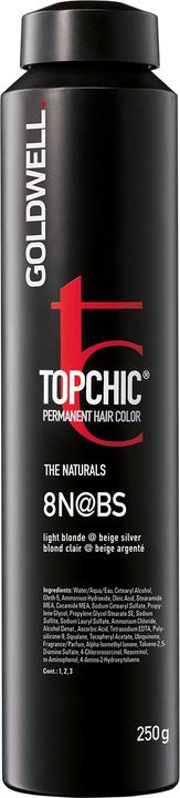 8NBS - hellblond elumenated beige silber