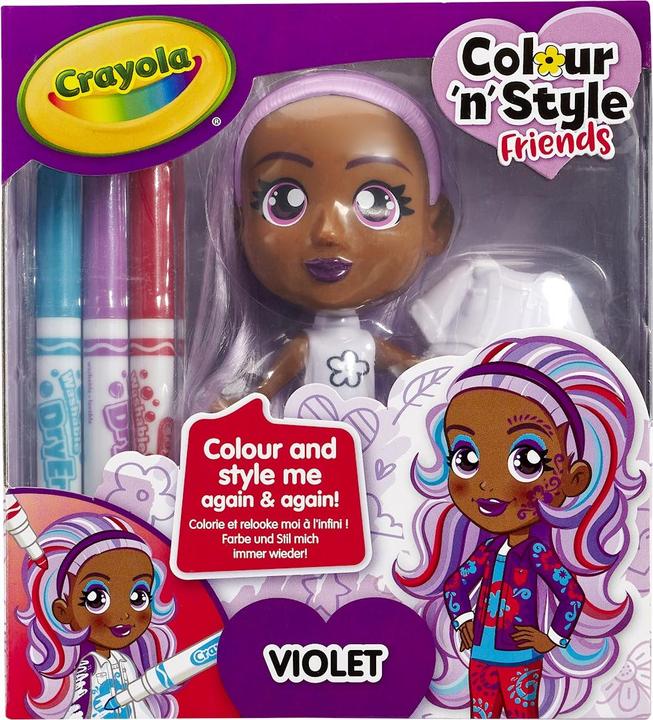Immagine prodotto Crayola Bambole di colore e stile ass