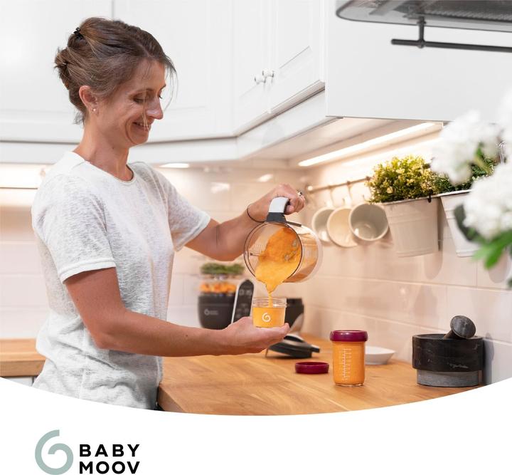 Actual product image Babymoov Glass Babybols Set of 4