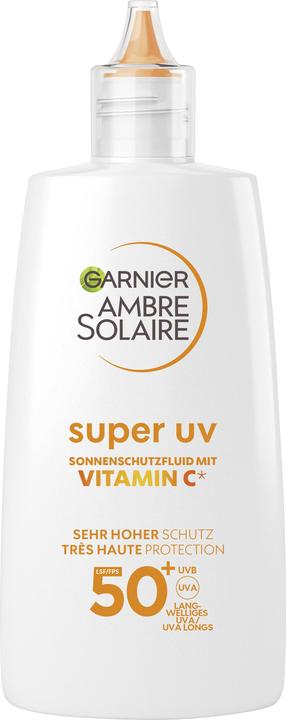 Actual product image Garnier Ambre Solaire Super UV (Sun lotion, SPF 50+, 40 ml, 63 g)