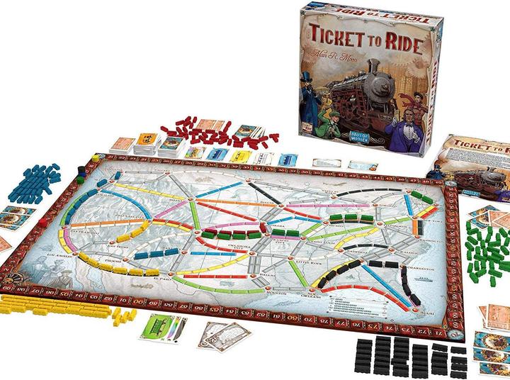 Image du produit Asmodée Ticket to Ride (Anglais)