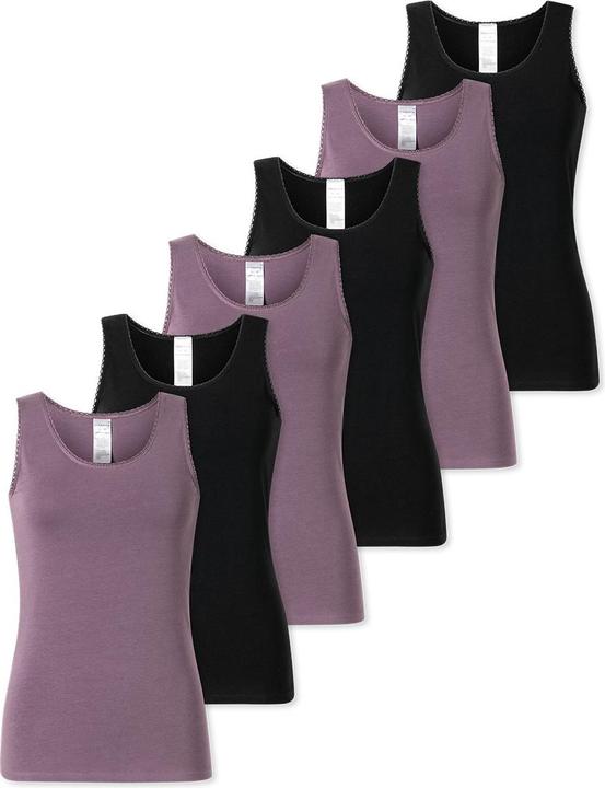 Produktbild Schiesser 6er Pack 95/5 Cotton Unterhemd / Top (44, XXL)