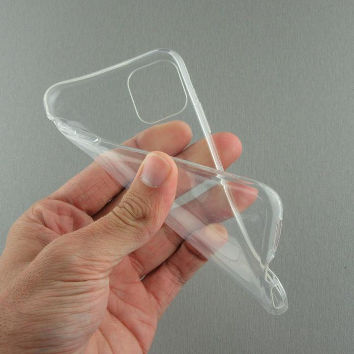 Actual product image PhoneLook Cover Rubber Silicone Gel Simple Super Clear Flexible (Apple iPhone 11 Pro)