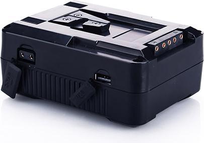 Produktbild Rolux Smart V-Mount Akku YC-98S 98Wh 14,8V 6800mAh (1 Stk., 6800 mAh, Ladegerät inkl. Akku)