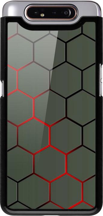 Image du produit PhoneLook Coque Geometric Line red (Samsung Galaxy A80)